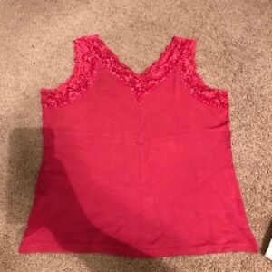 Style & Co. Pink Camisole Top